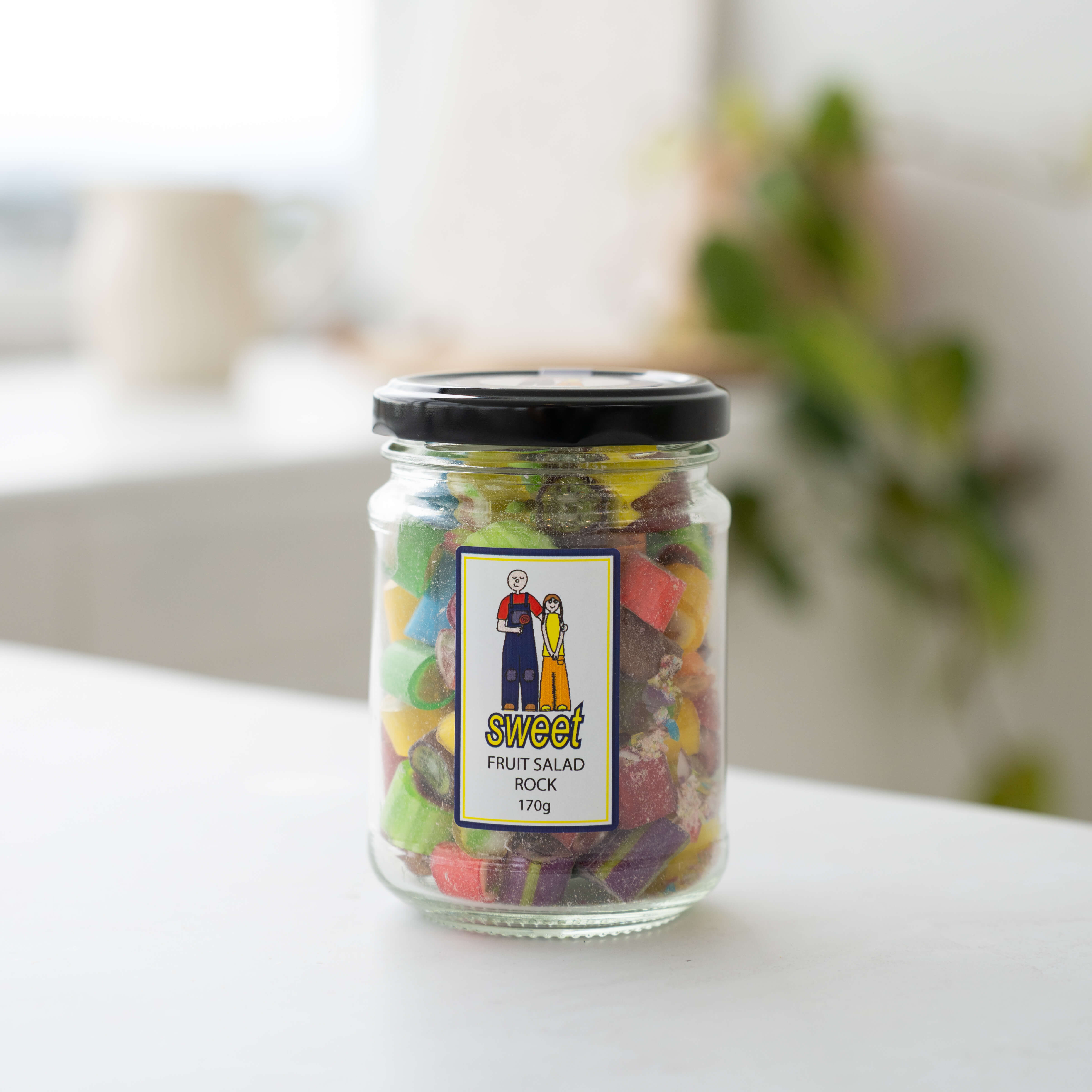 Rock Candy In Fruit Salad