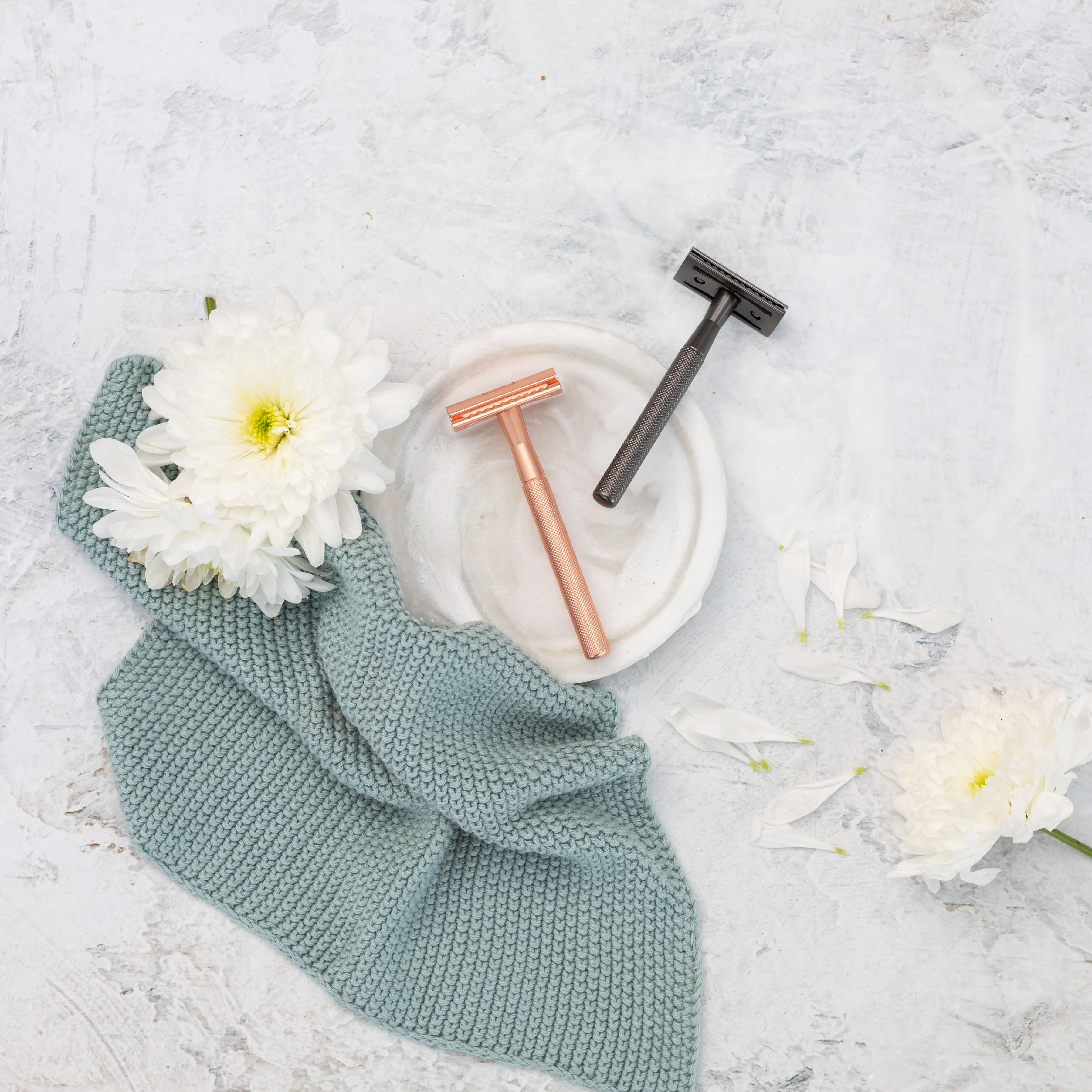 Reusable Razor in Rose Gold