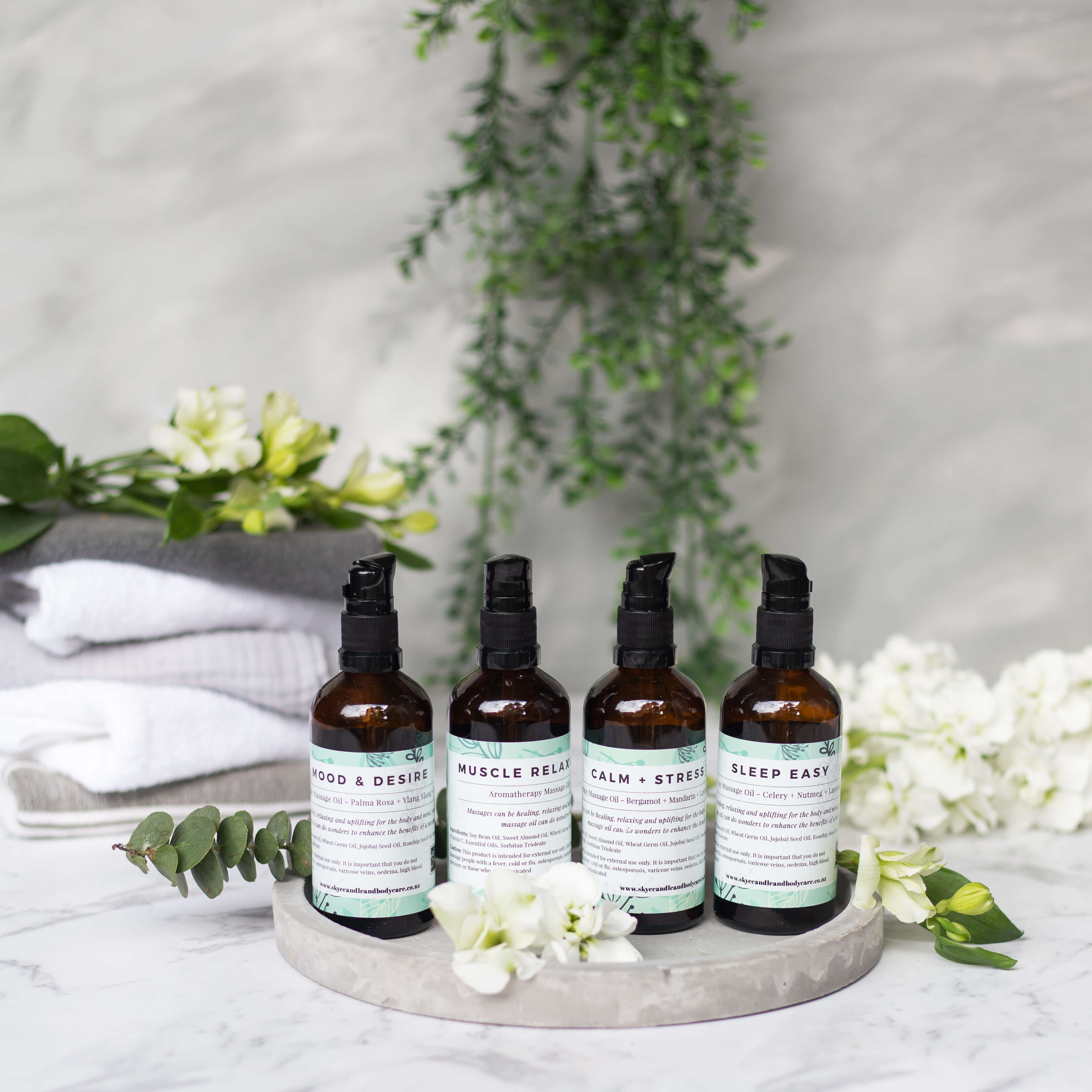Massage Oil For Stress Free
